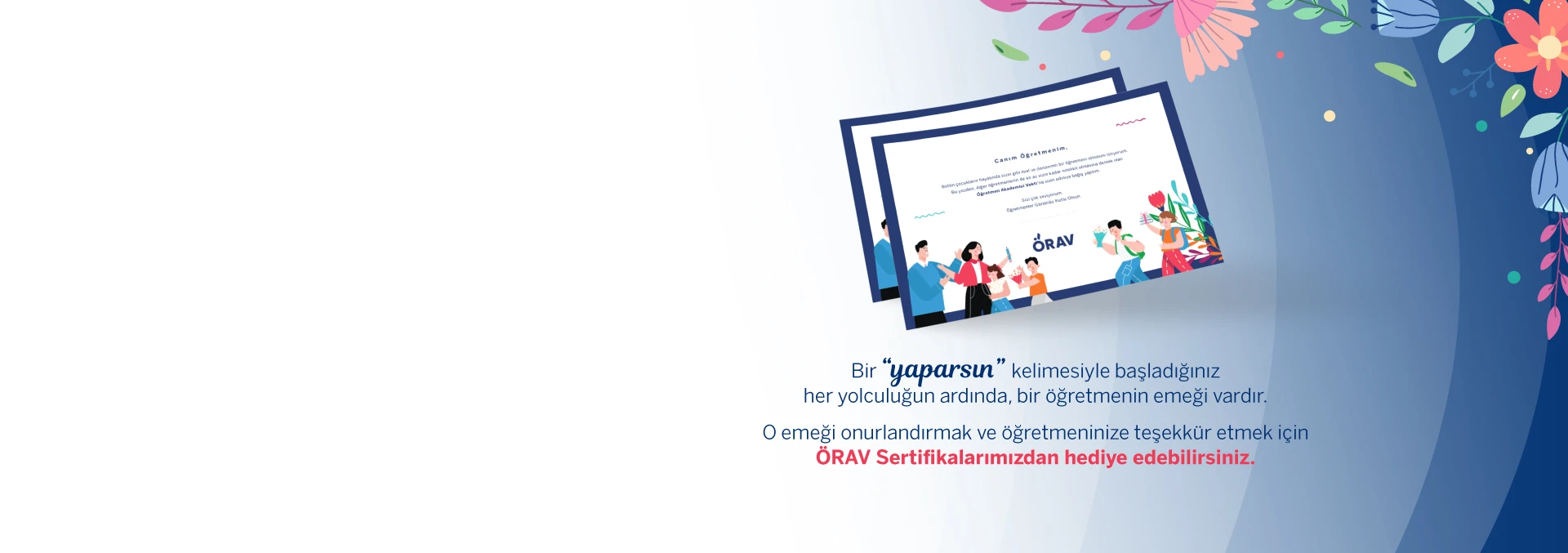 Öğretmenlerimize Teşekkür Etme Zamanı!